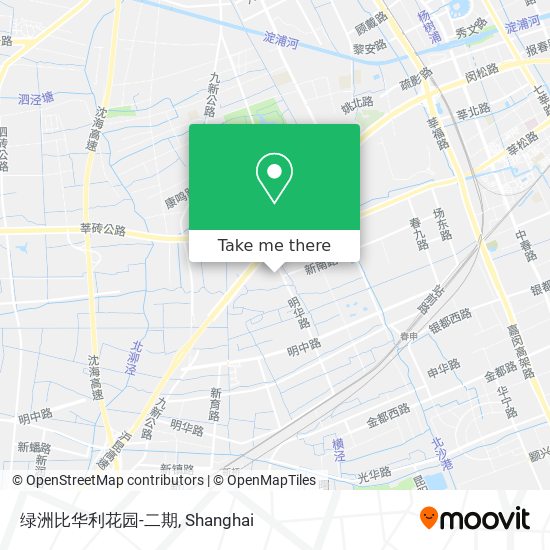 绿洲比华利花园-二期 map
