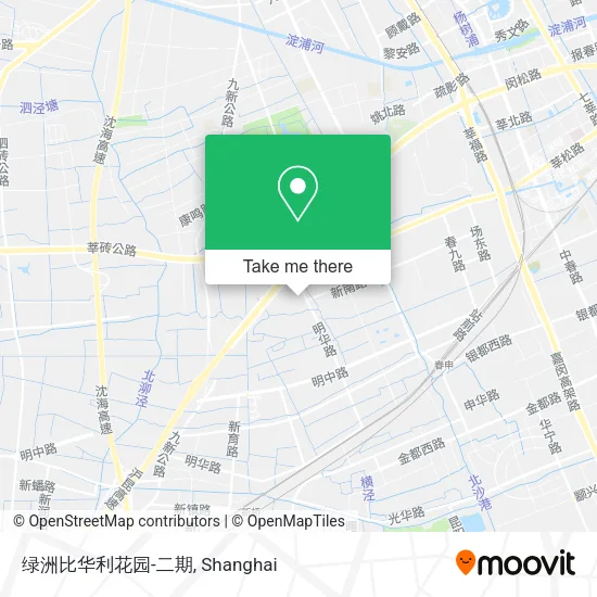 绿洲比华利花园-二期 map