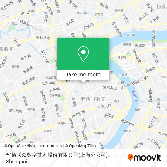 华扬联众数字技术股份有限公司(上海分公司) map