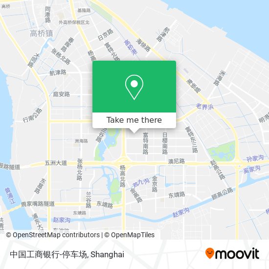 中国工商银行-停车场 map