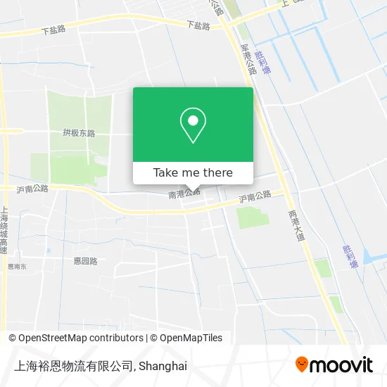 上海裕恩物流有限公司 map