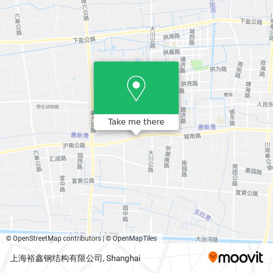 上海裕鑫钢结构有限公司 map
