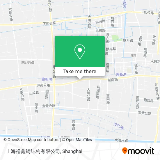 上海裕鑫钢结构有限公司 map
