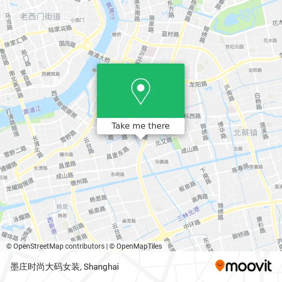 墨庄时尚大码女装 map