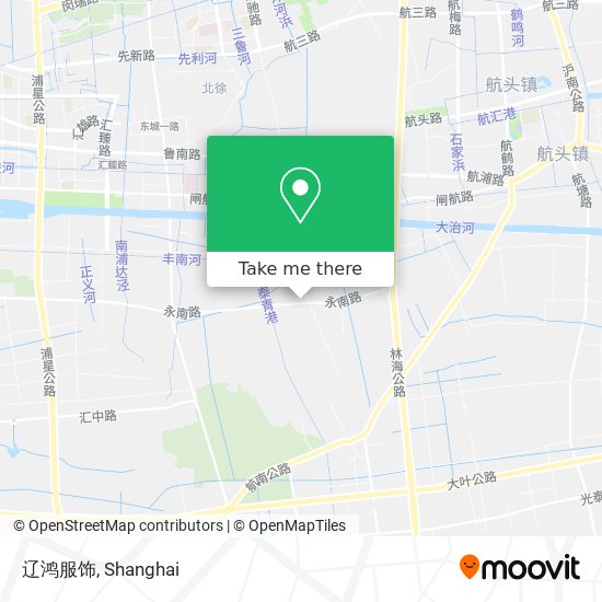 辽鸿服饰 map