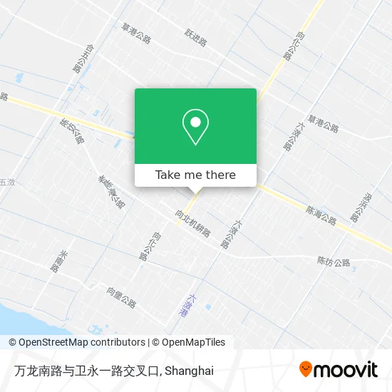 万龙南路与卫永一路交叉口 map