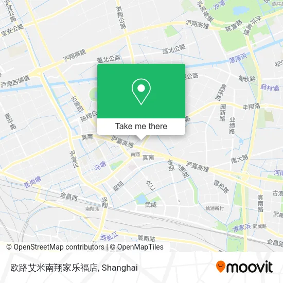 欧路艾米南翔家乐福店 map