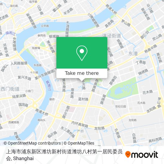 上海市浦东新区潍坊新村街道潍坊八村第一居民委员会 map