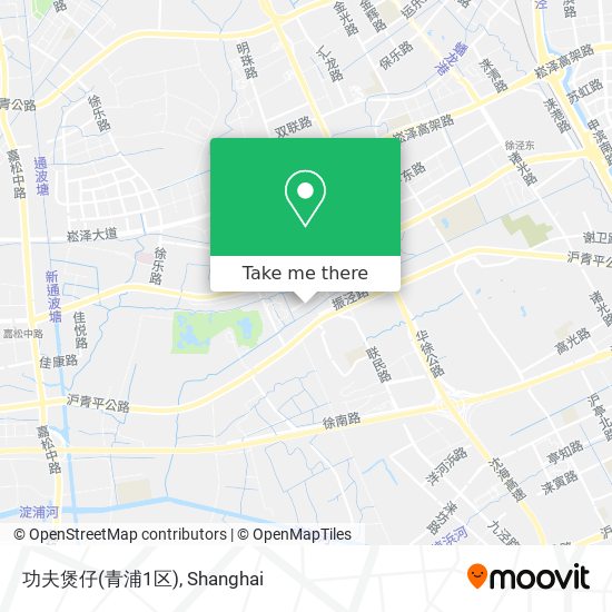 功夫煲仔(青浦1区) map