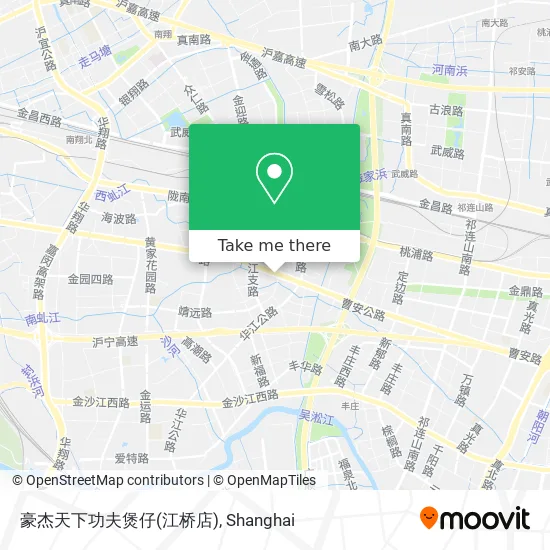 豪杰天下功夫煲仔(江桥店) map