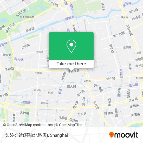 如婷会馆(环镇北路店) map