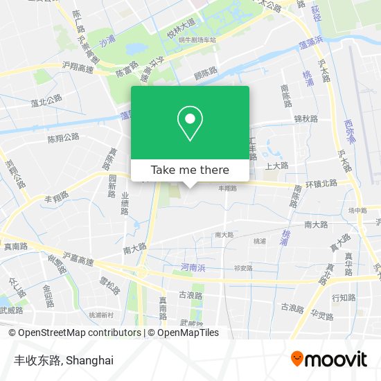 丰收东路 map