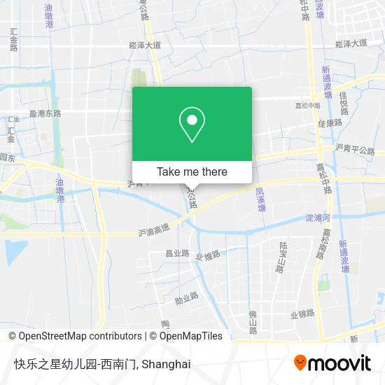 快乐之星幼儿园-西南门 map