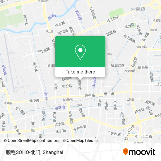 鹏程SOHO-北门 map