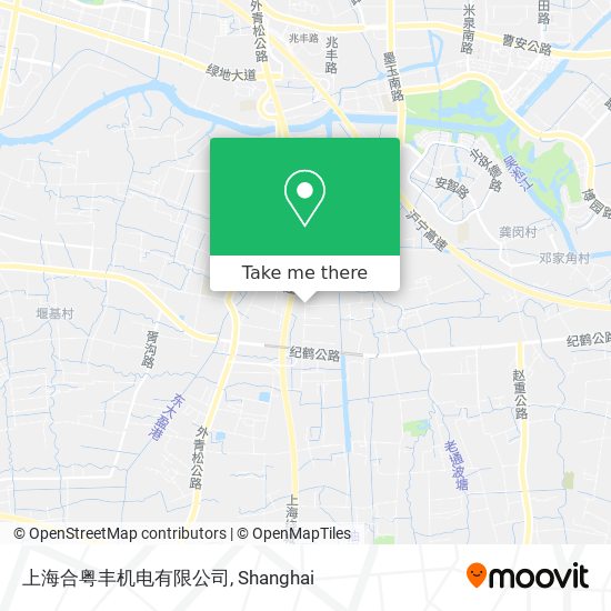 上海合粤丰机电有限公司 map