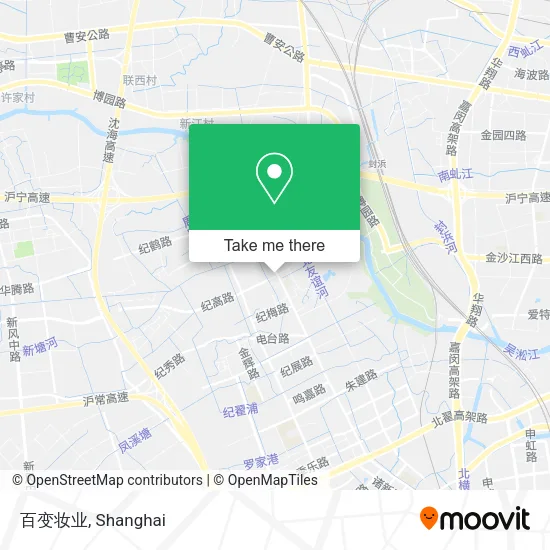 百变妆业 map