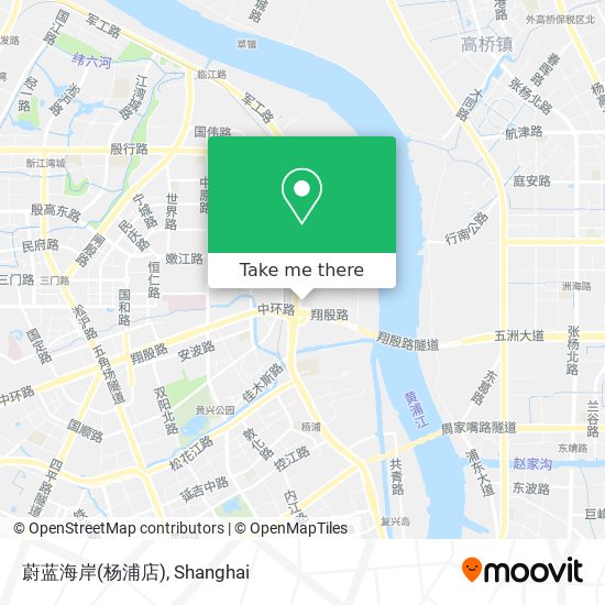 蔚蓝海岸(杨浦店) map