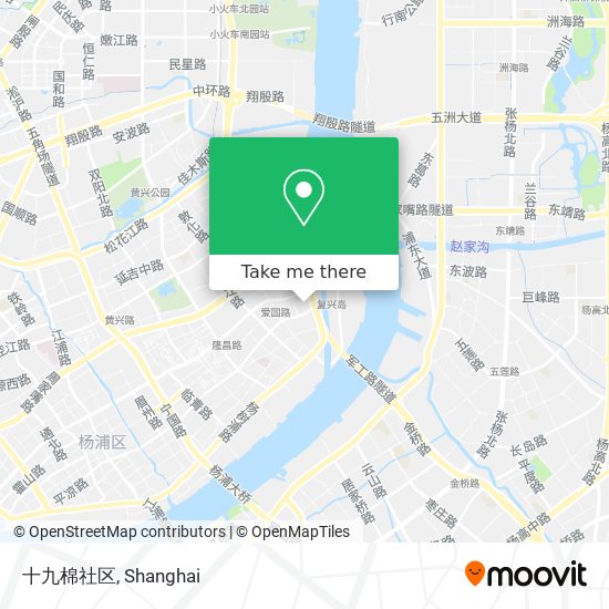 十九棉社区 map