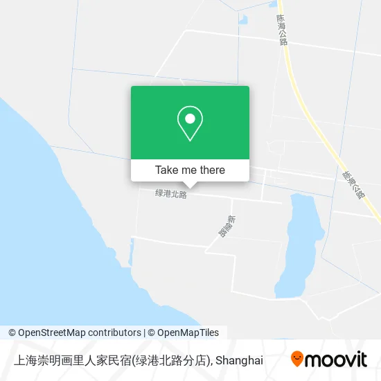 上海崇明画里人家民宿(绿港北路分店) map