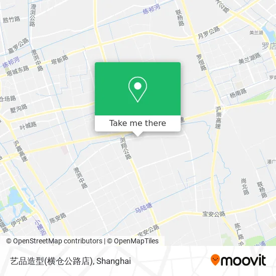 艺品造型(横仓公路店) map