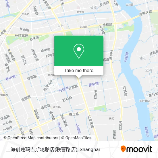 上海创楚玛吉斯轮胎店(联曹路店) map