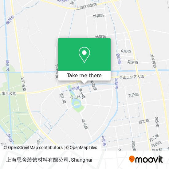 上海思舍装饰材料有限公司 map