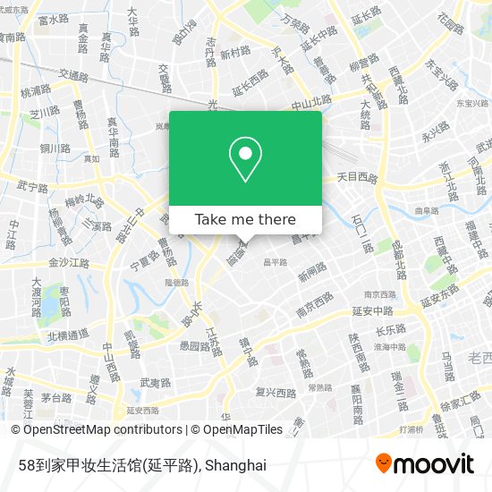 58到家甲妆生活馆(延平路) map