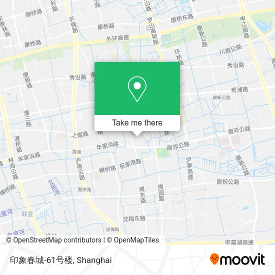 印象春城-61号楼 map