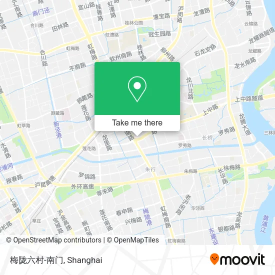 梅陇六村-南门 map