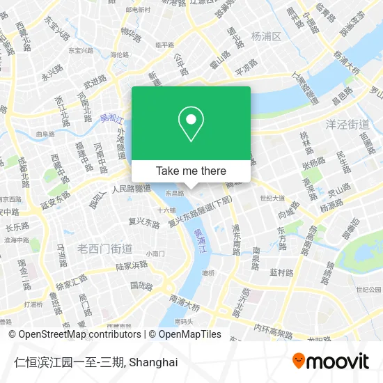 仁恒滨江园一至-三期 map