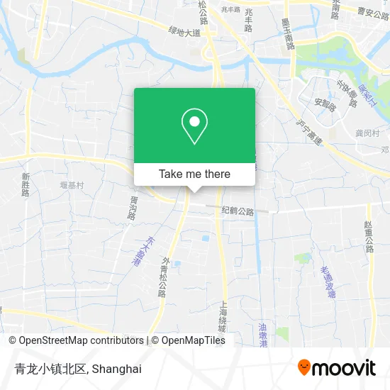 青龙小镇北区 map