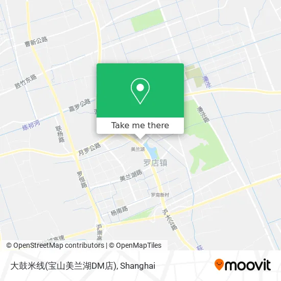 大鼓米线(宝山美兰湖DM店) map