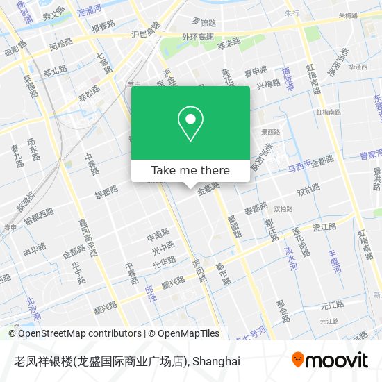 老凤祥银楼(龙盛国际商业广场店) map