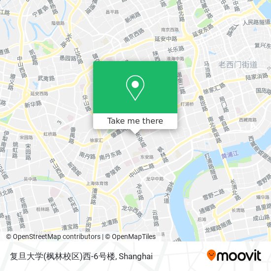 复旦大学(枫林校区)西-6号楼 map