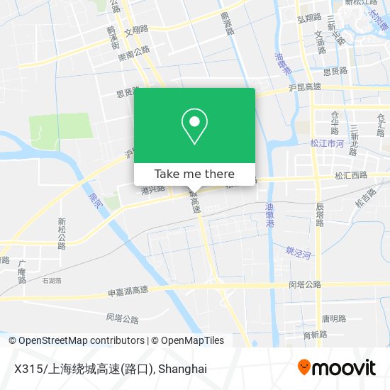 X315/上海绕城高速(路口) map