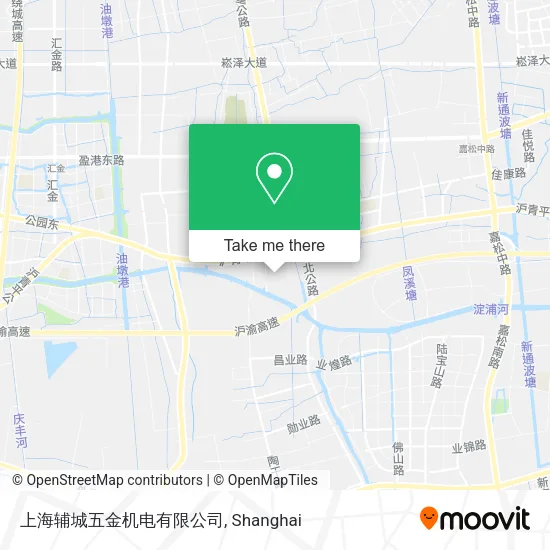 上海辅城五金机电有限公司 map