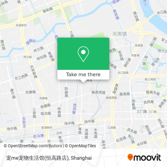 宠me宠物生活馆(恒高路店) map