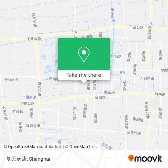 复民药店 map