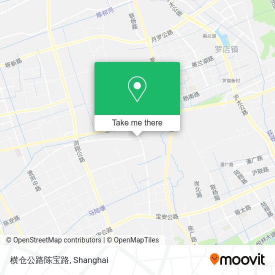 横仓公路陈宝路 map
