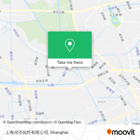 上海河泾化纤有限公司 map