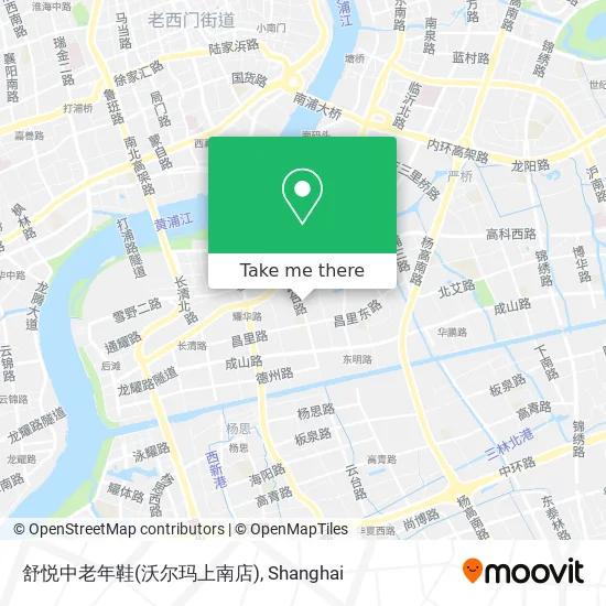 舒悦中老年鞋(沃尔玛上南店) map
