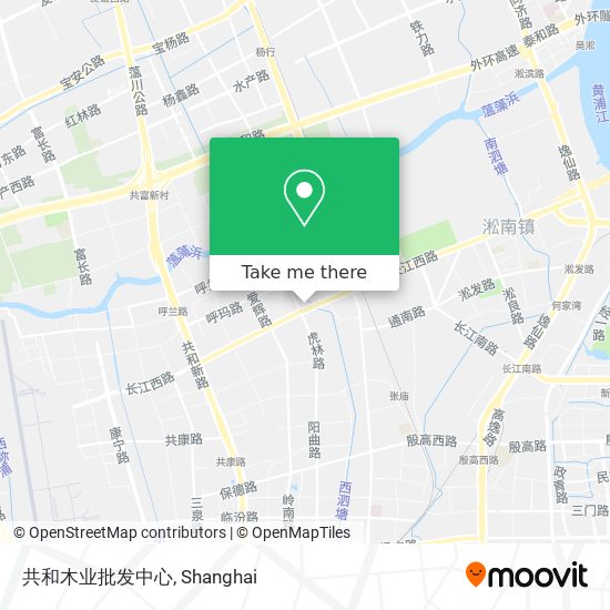 共和木业批发中心 map