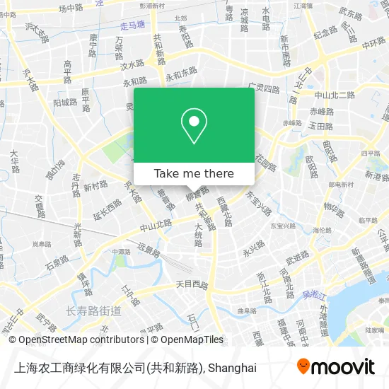 上海农工商绿化有限公司(共和新路) map