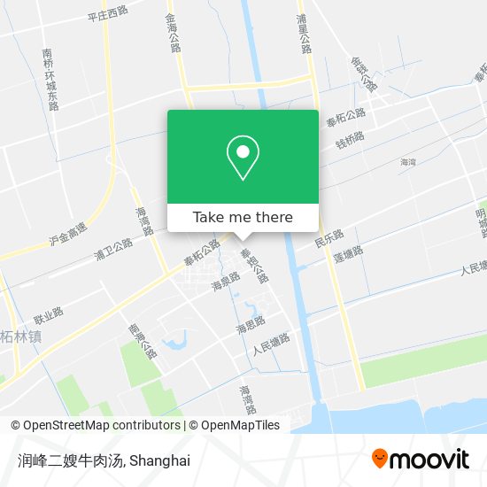 润峰二嫂牛肉汤 map