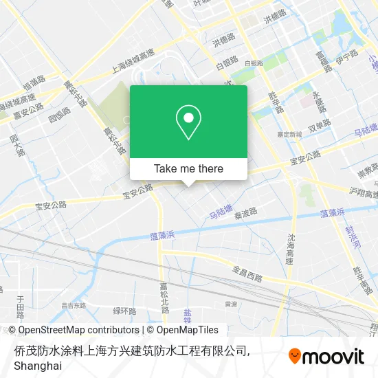 侨茂防水涂料上海方兴建筑防水工程有限公司 map