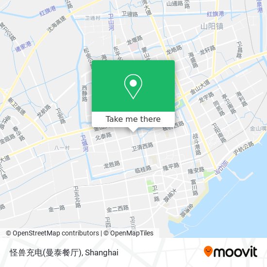 怪兽充电(曼泰餐厅) map