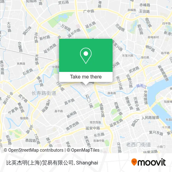 比英杰明(上海)贸易有限公司 map