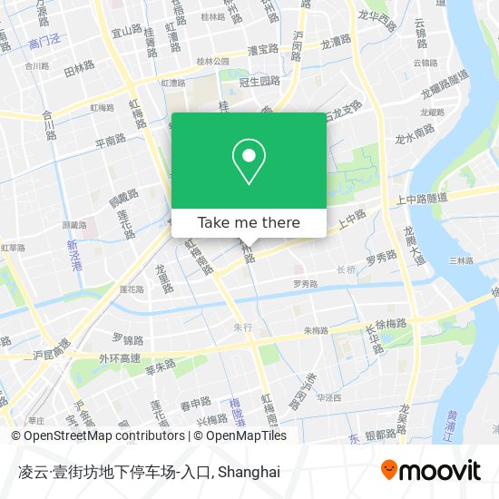 凌云·壹街坊地下停车场-入口 map