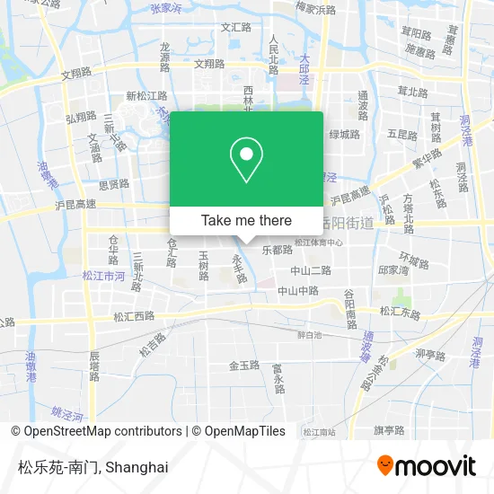 松乐苑-南门 map