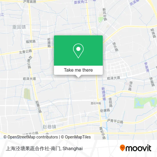 上海泾塘果蔬合作社-南门 map